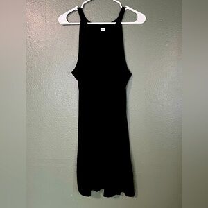 Simple black tank dress - great condition